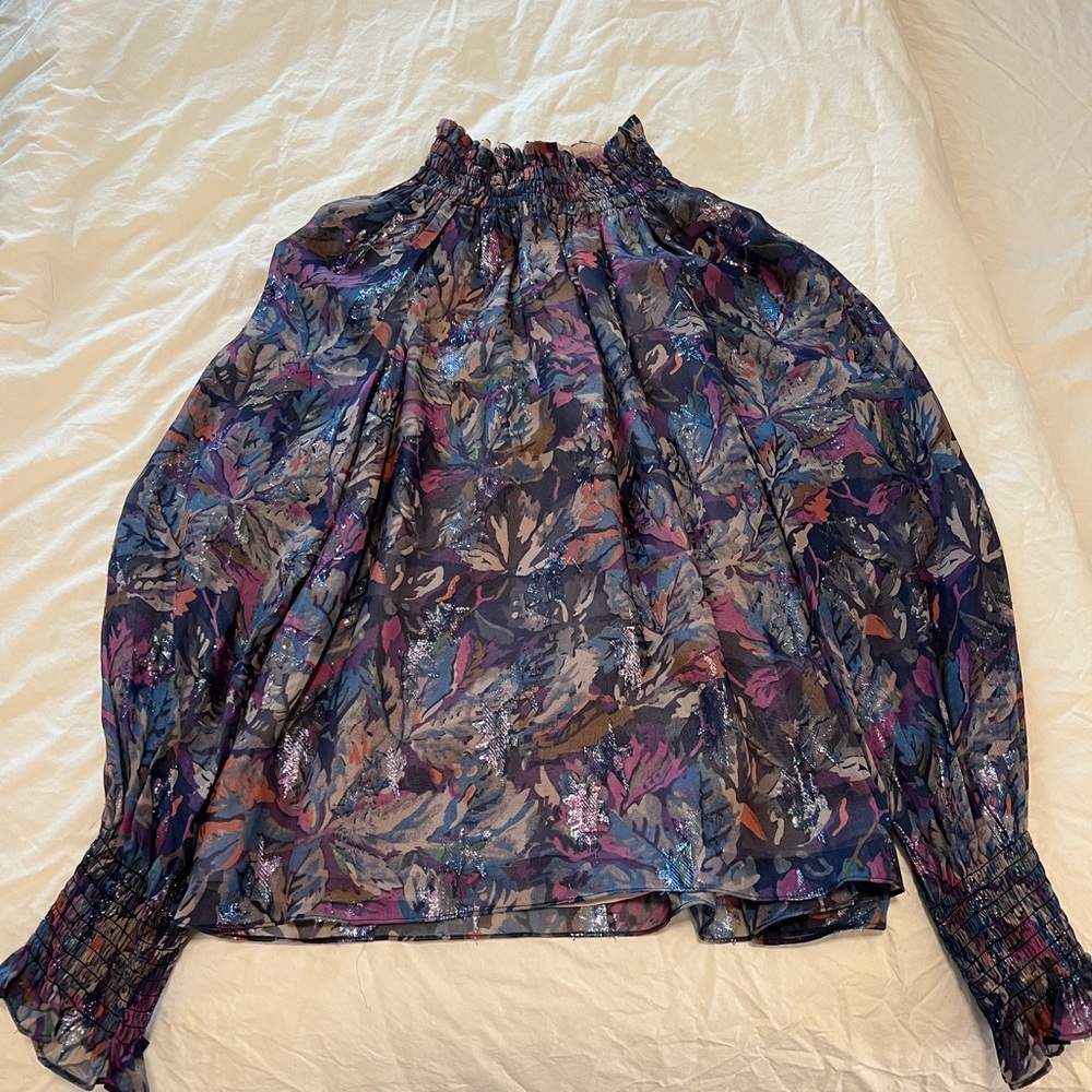 Rebecca Taylor long sleeve blouse size 6